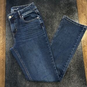 Maurices Mid Rise Jeans | Women’s 8 Long (30x32.5) | Dark Wash